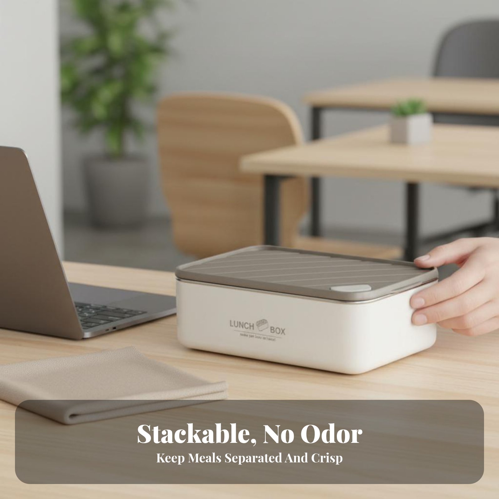 Stainless Bento Box - 304 Stainless Steel Lunch Box, Bento