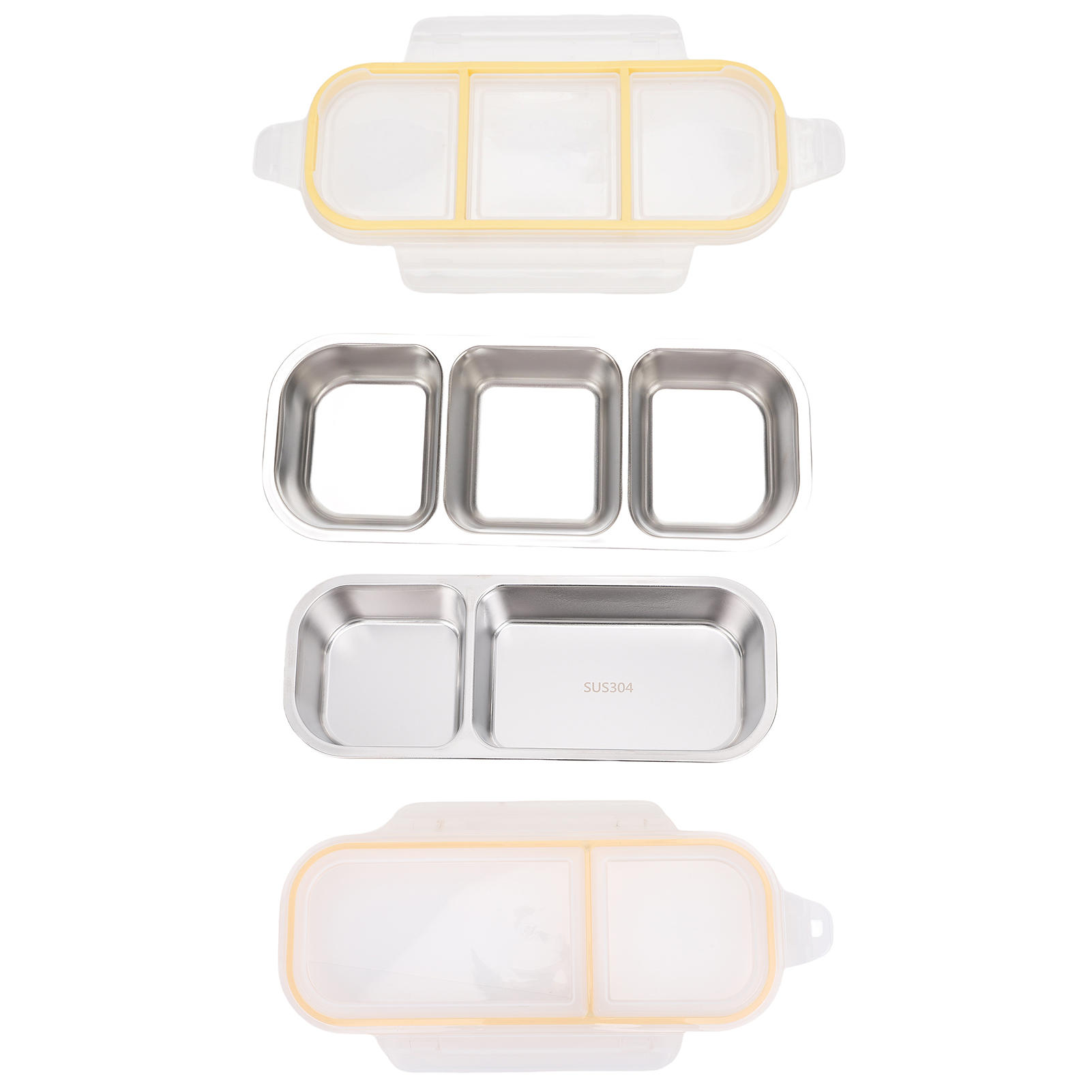 Meal Prep No Microwave - Stainless Steel Lunch Box for Adultsl