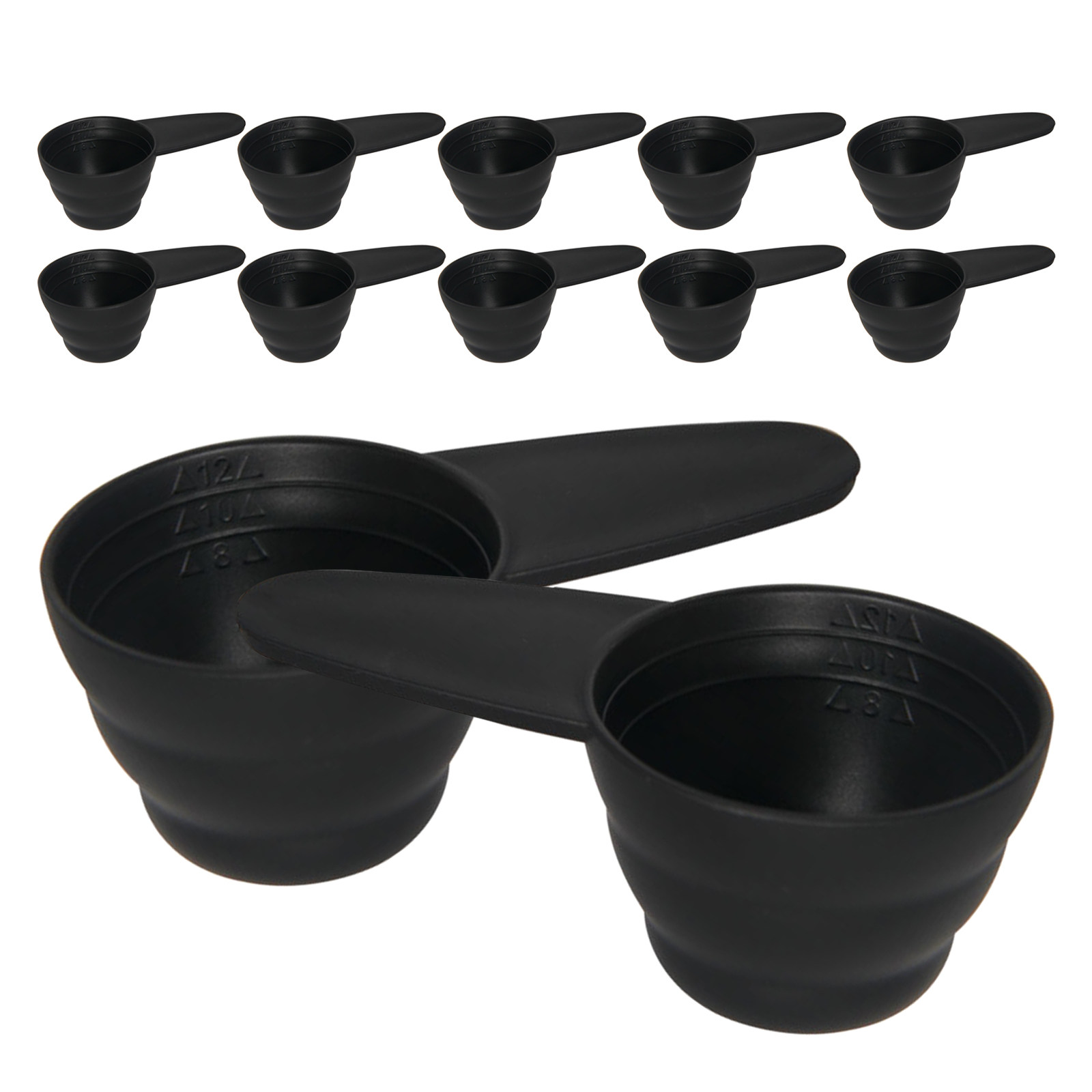 Meal Prep Protein - 12Pcs Plastic Measuring Scoop Short Handle
