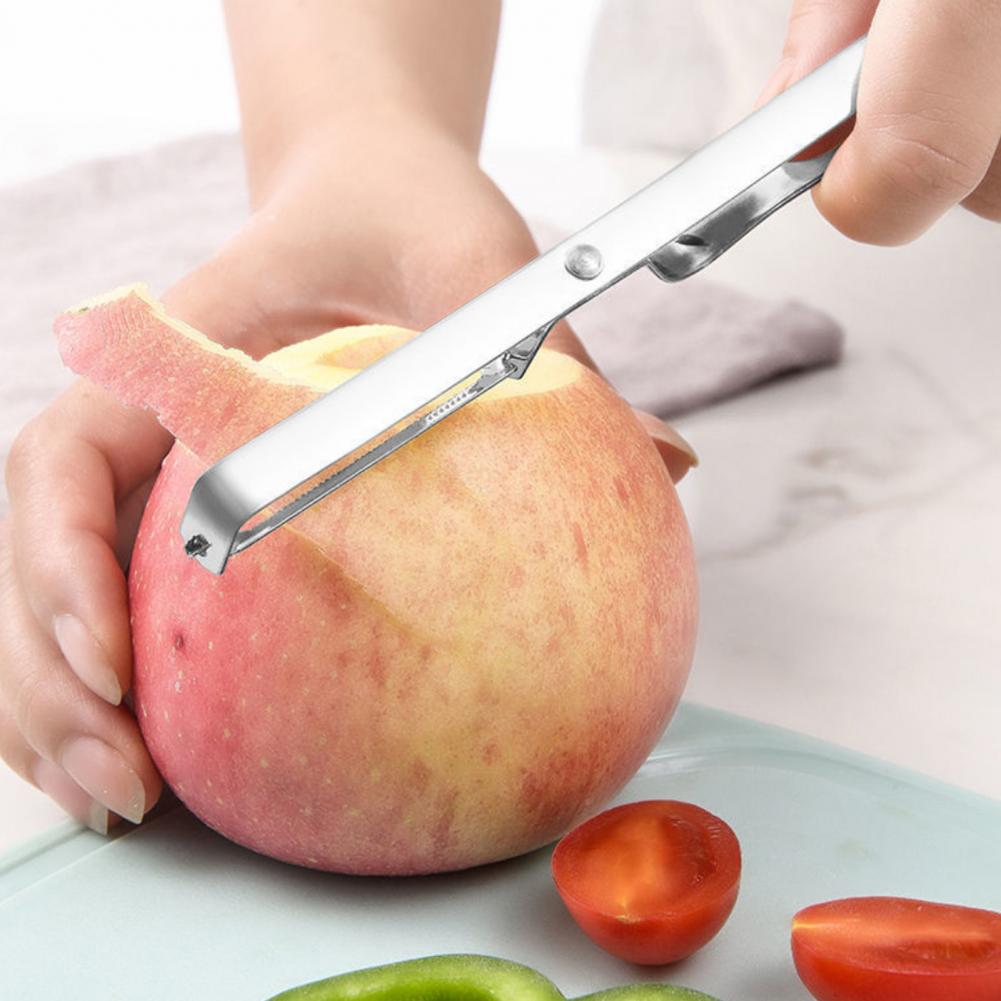 Meal Prep Potatoes - Kitchen Peeler with Comfortable Curved Handle