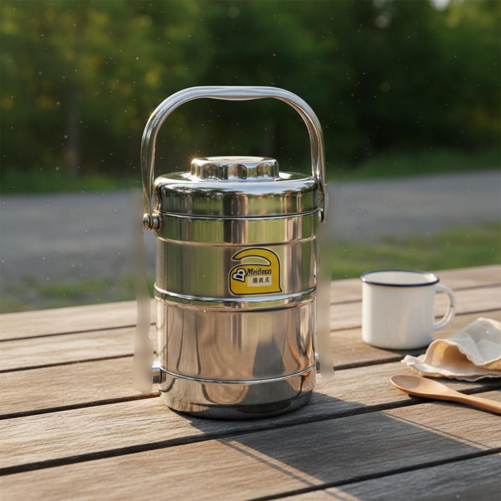 Stainless Bento Box - Stainless Steel Thermal Lunch Box Large