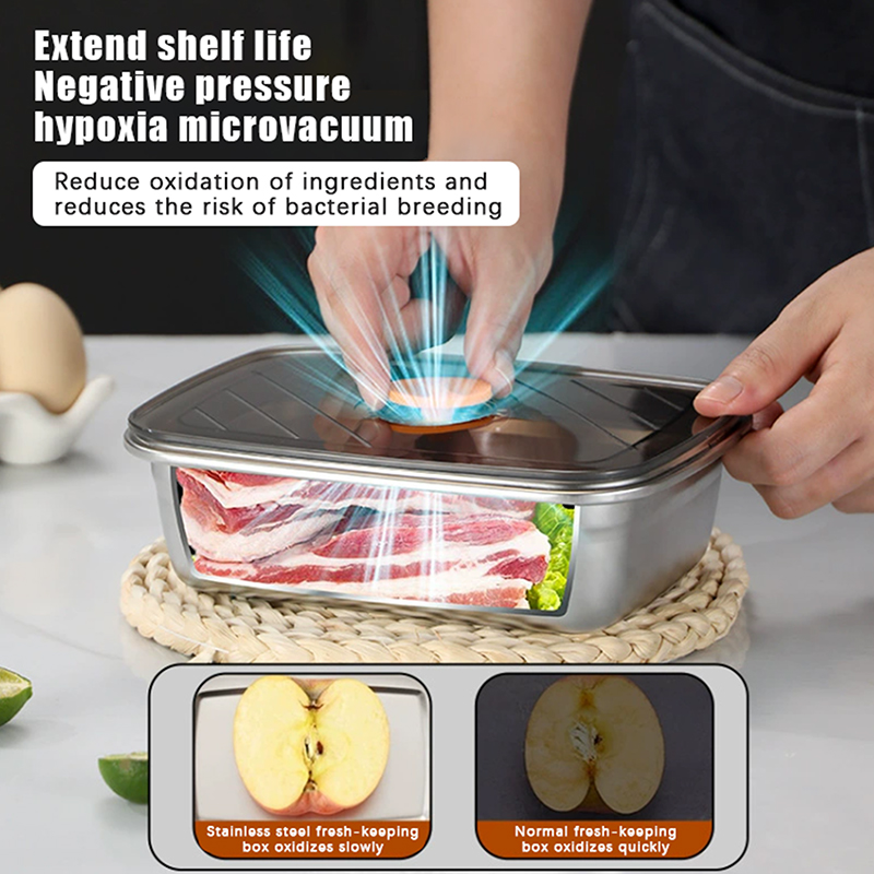 Stainless Steel Camping Lunch  - Stainless Bento Box reseña y precio