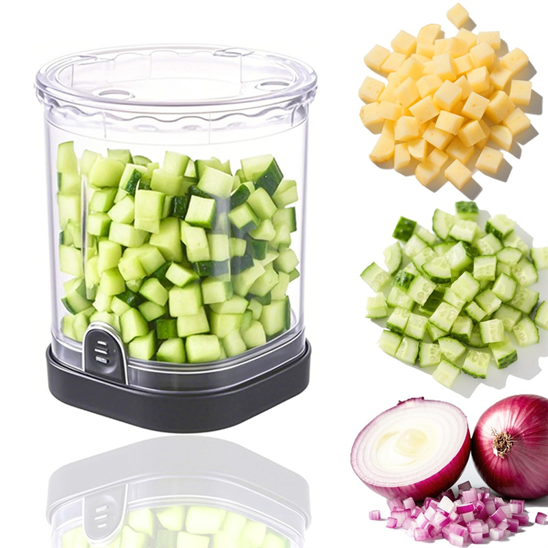 JHD Speed Manual Kitchen Gadge - Veggie Chopper Cup reseña y precio