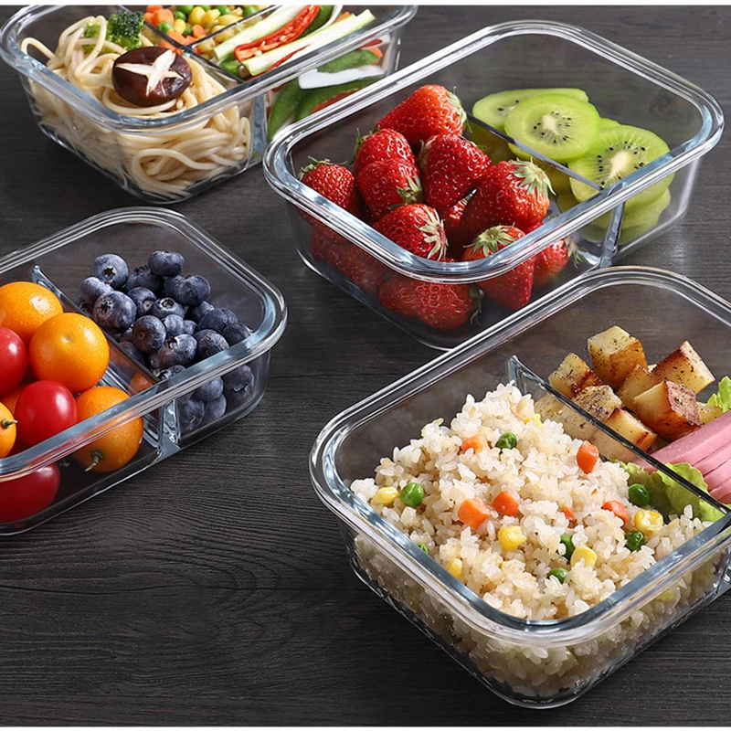 Glass Lunch Box Sealed Fresh-K - Meal Prep Chia Pudding reseña y precio