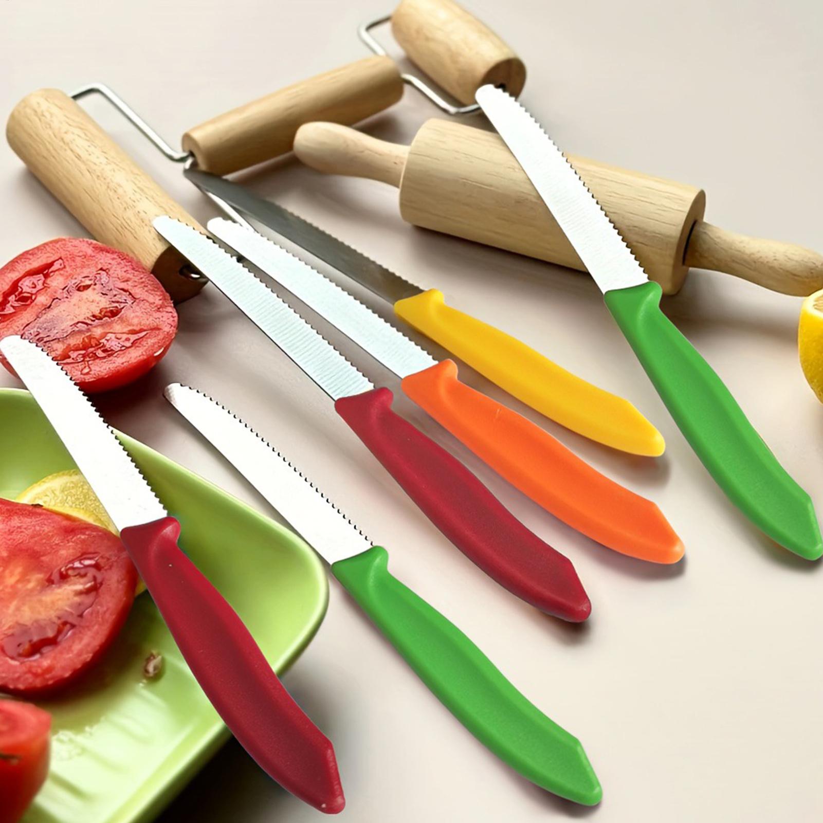 Serrated Steak Cutter 5 Pieces - Meal Prep Cutting reseña y precio