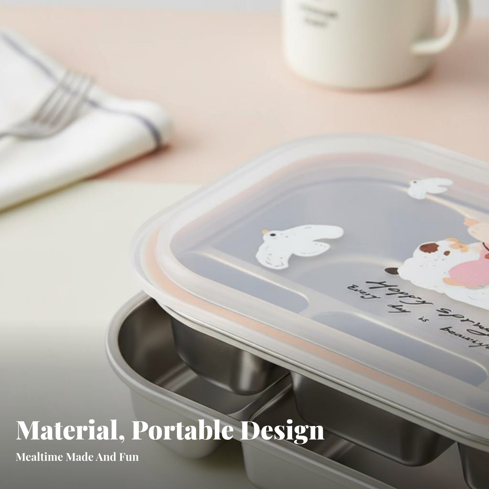 316 Stainless Steel Insulated  - Stainless Bento Box reseña y precio