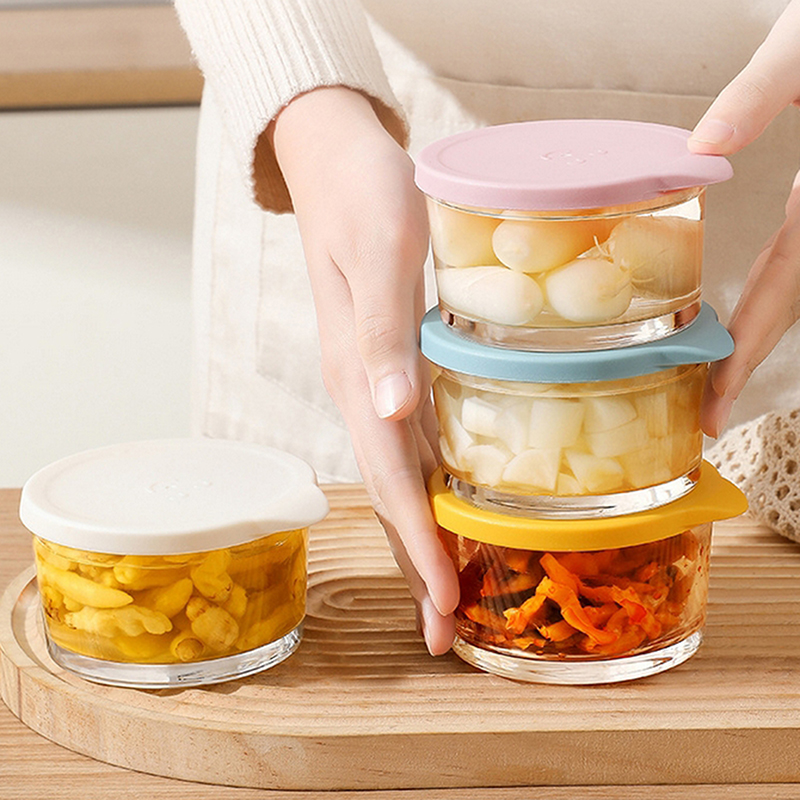 F】Microwave Safe Round Food St - Meal Prep Glass Containers Oven Safe reseña y precio