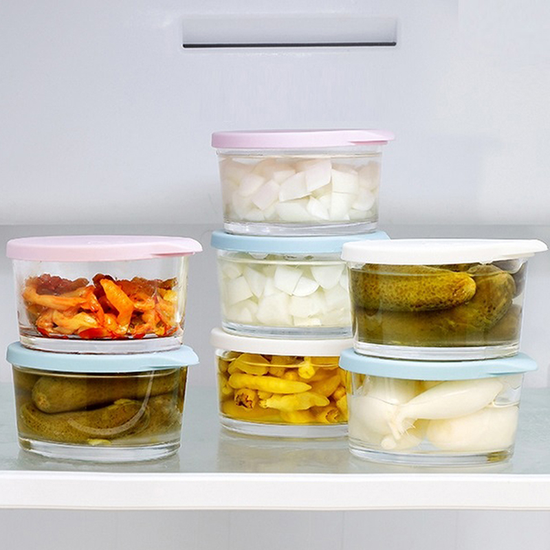 F】Microwave Safe Round Food St - Meal Prep Glass Containers Oven Safe reseña y precio