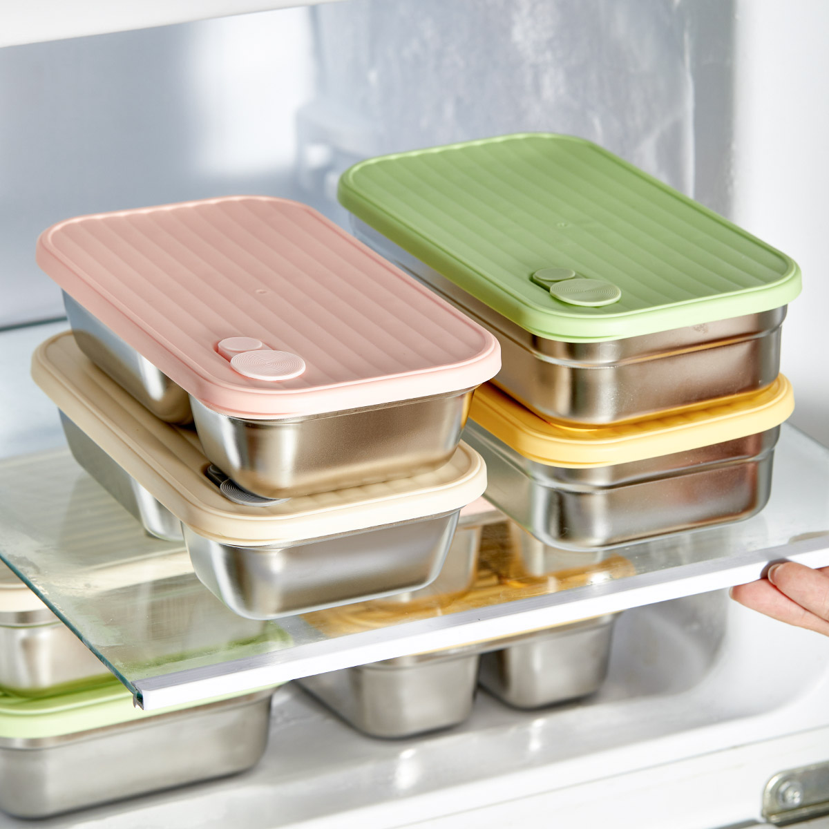 WORTHBUY Fridge Food Storage B - Meal Prep Gym reseña y precio