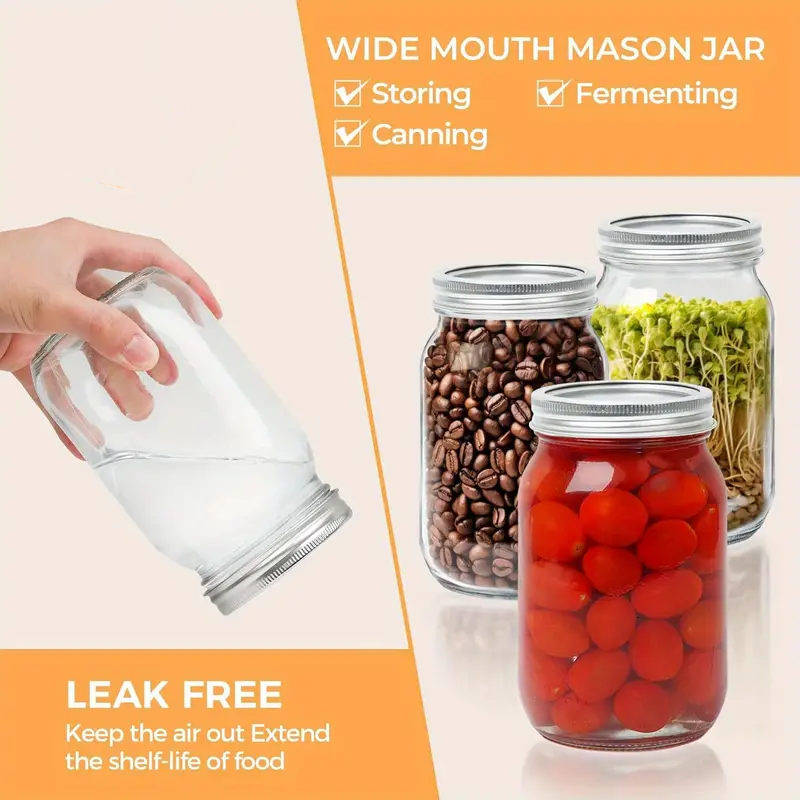 6Pcs, 12Pcs, 500Ml/16Oz, Glass - Meal Prep Chia Pudding reseña y precio