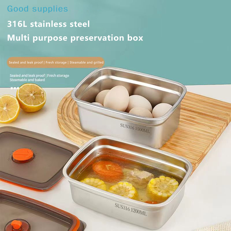 316 Stainless Steel Camping Lu - Stainless Bento Box reseña y precio