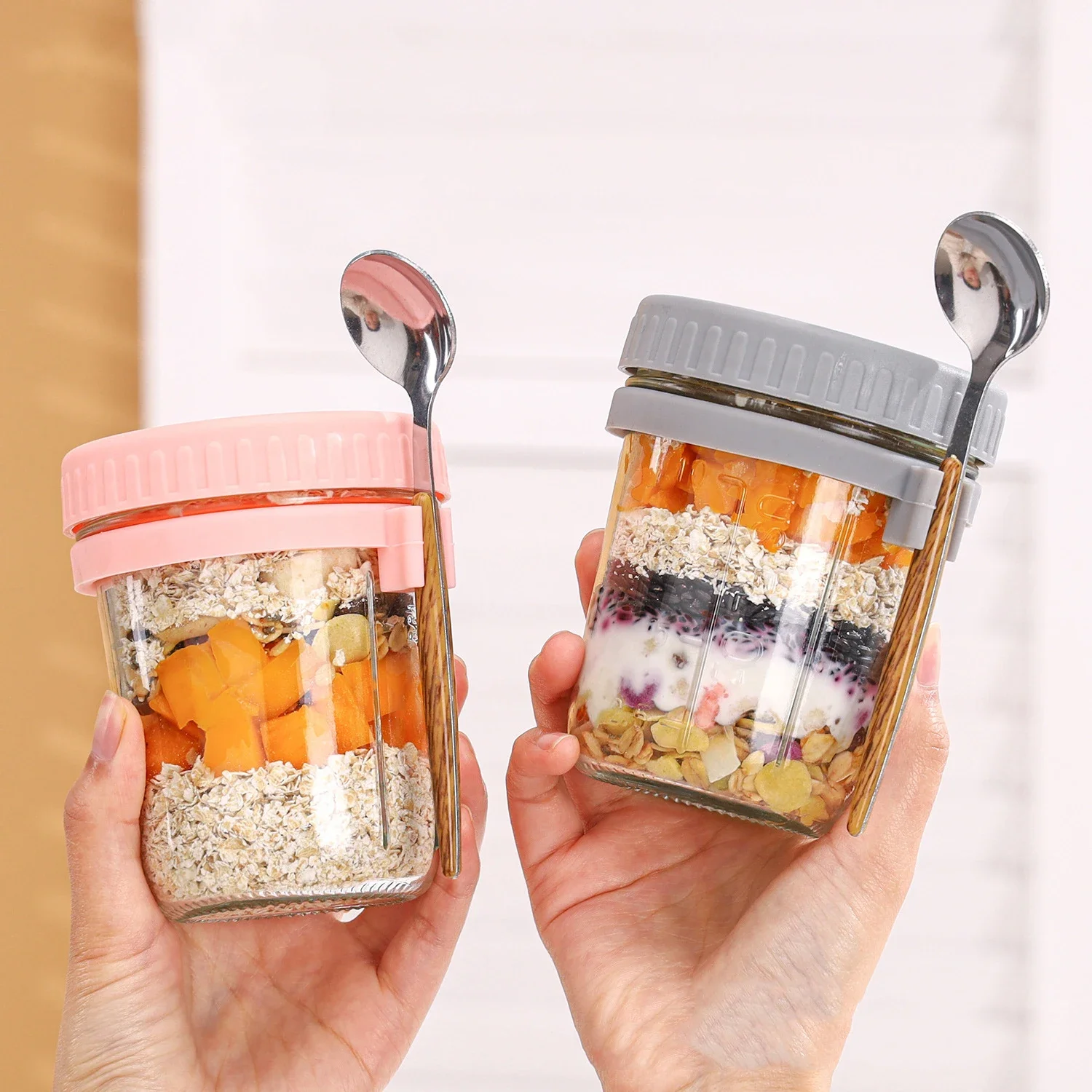 Portable Cereal Breakfast Cups - Meal Prep Chia Pudding reseña y precio