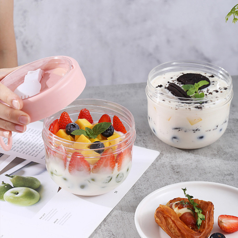2Pcs and Spoons Portable Leakp - Meal Prep Gym reseña y precio