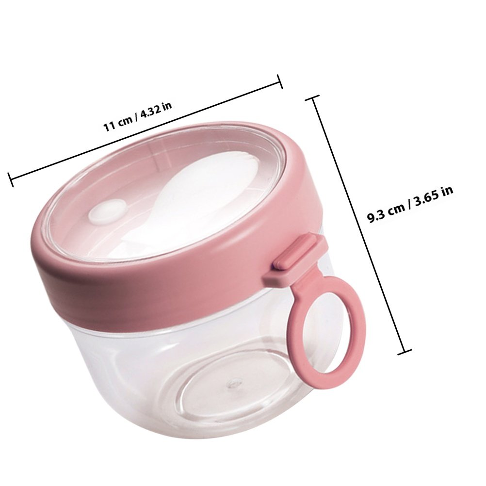 2Pcs and Spoons Portable Leakp - Meal Prep Gym reseña y precio