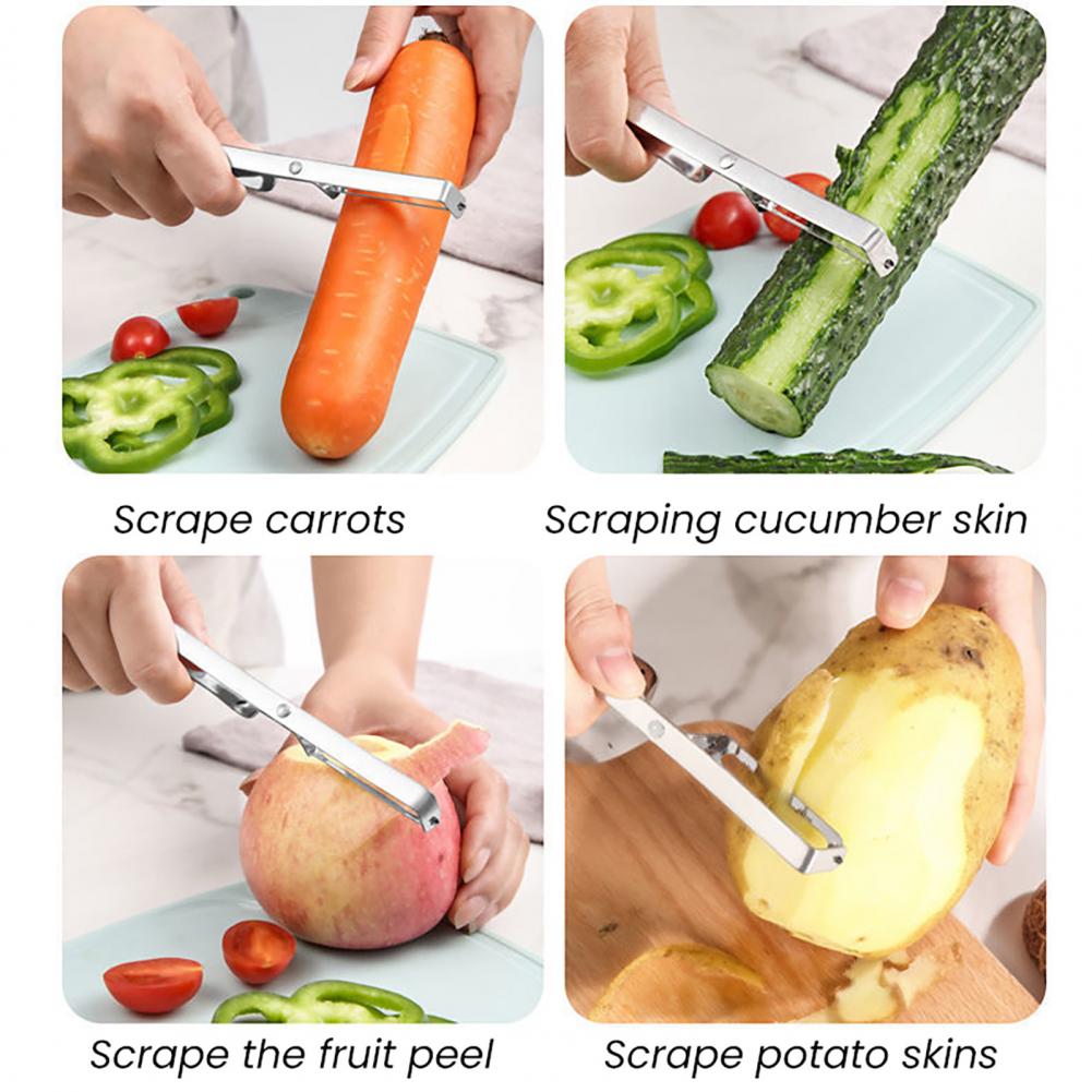 Kitchen Peeler with Comfortabl - Meal Prep Potatoes reseña y precio