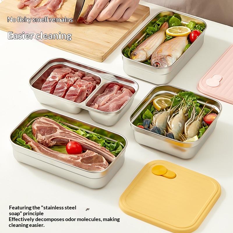 Portable 304 Stainless Steel L - Stainless Bento Box reseña y precio