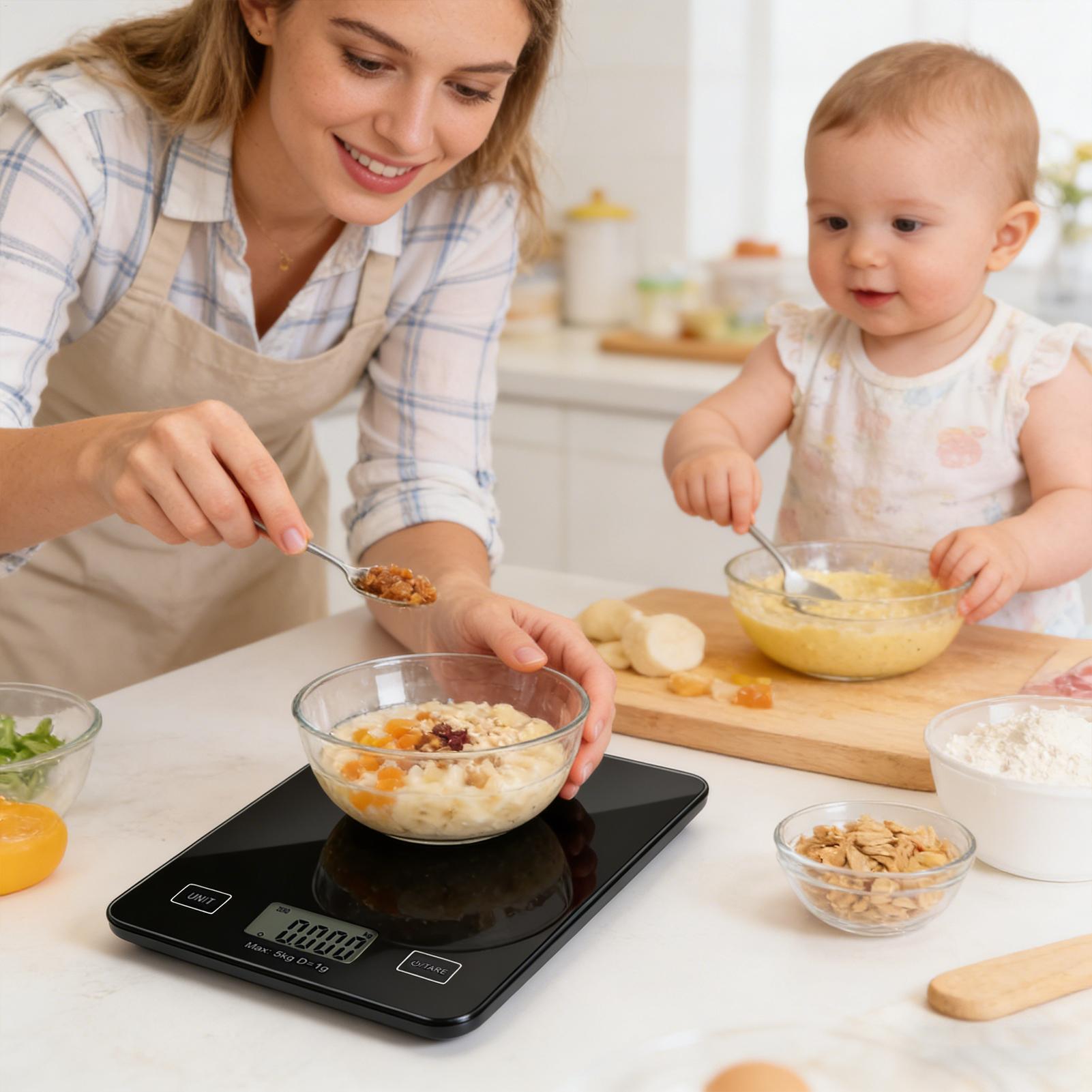Food Scale Kitchen Measuring T - Portion Scale Digital reseña y precio