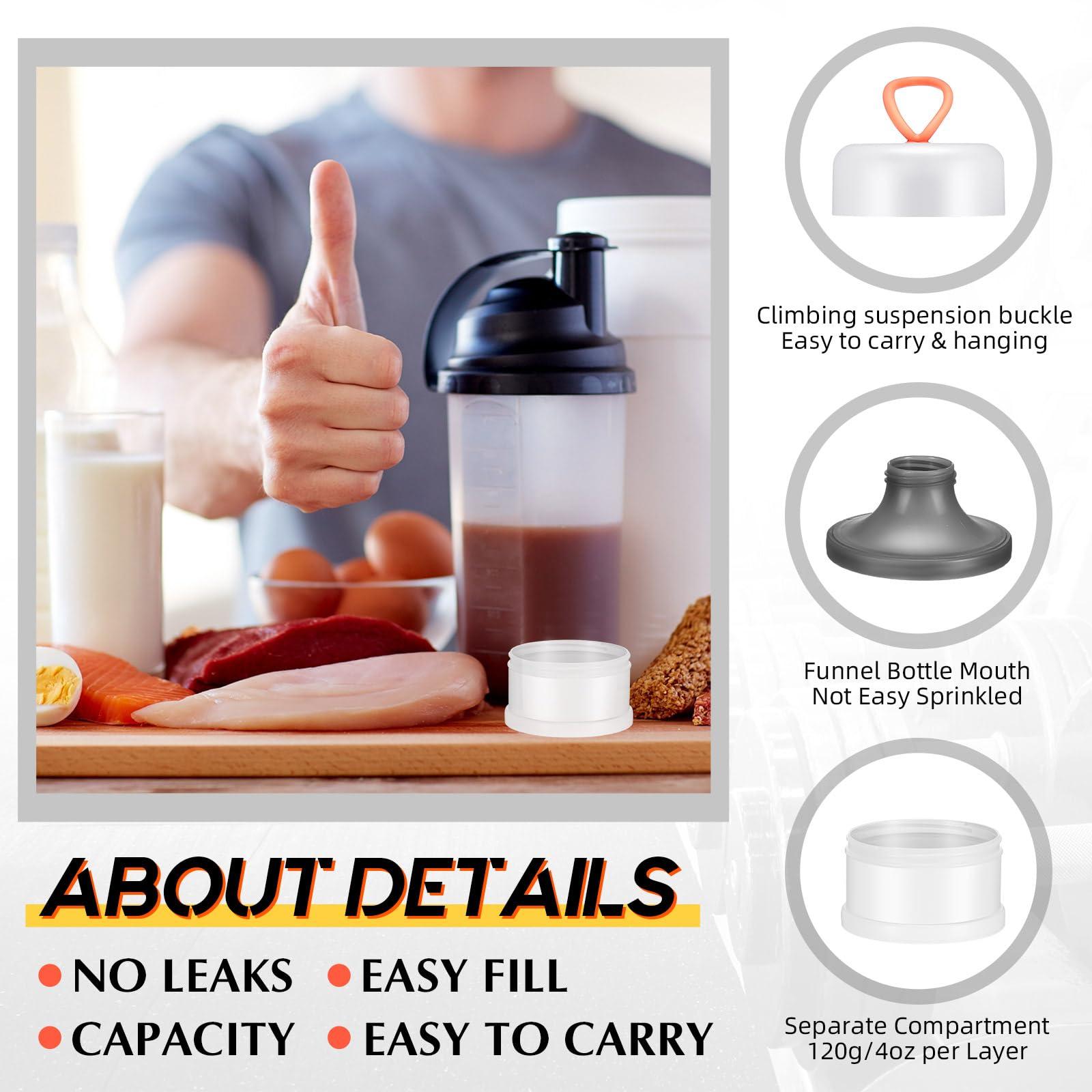 2Pcs Protein Containers Food S - Meal Prep Protein reseña y precio