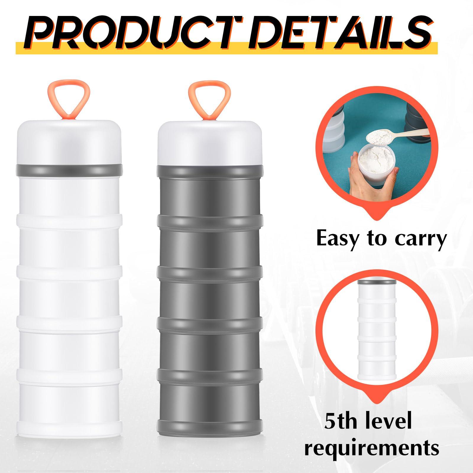 2Pcs Protein Containers Food S - Meal Prep Protein reseña y precio