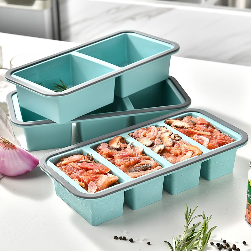 Large Ice Cube Freezer Molds-S - Meal Prep Chia Pudding reseña y precio