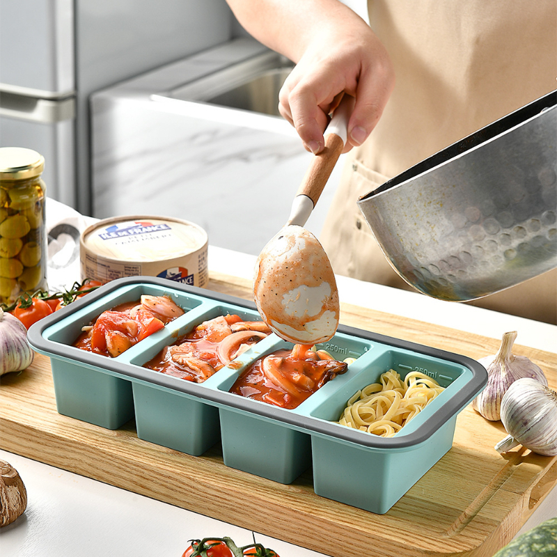 Large Ice Cube Freezer Molds-S - Meal Prep Chia Pudding reseña y precio