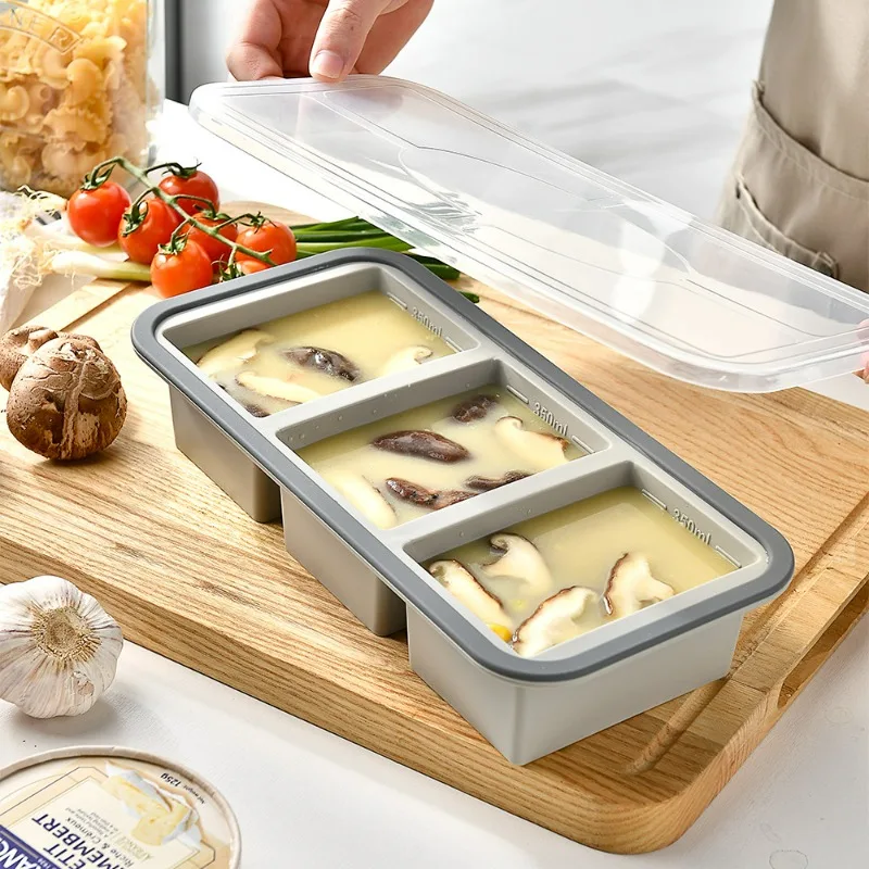 Large Ice Cube Freezer Molds-S - Meal Prep Chia Pudding reseña y precio