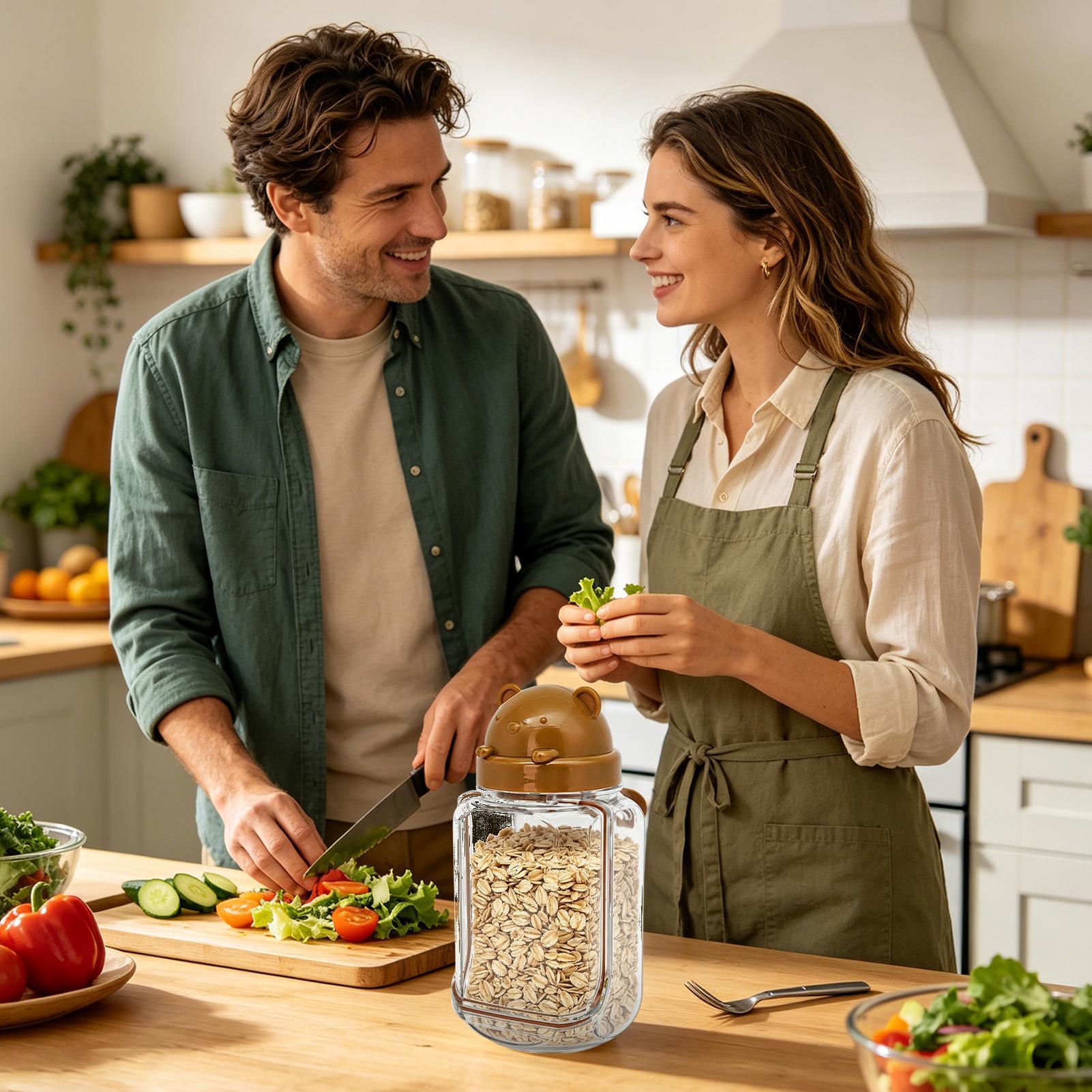 Meal Prep Jars Clear Food Orga - Meal Prep Gym reseña y precio