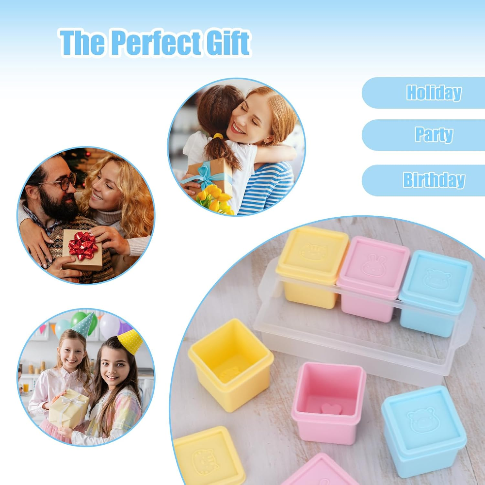 1 pack of 6 silicone food stor - Meal Prep Chia Pudding reseña y precio