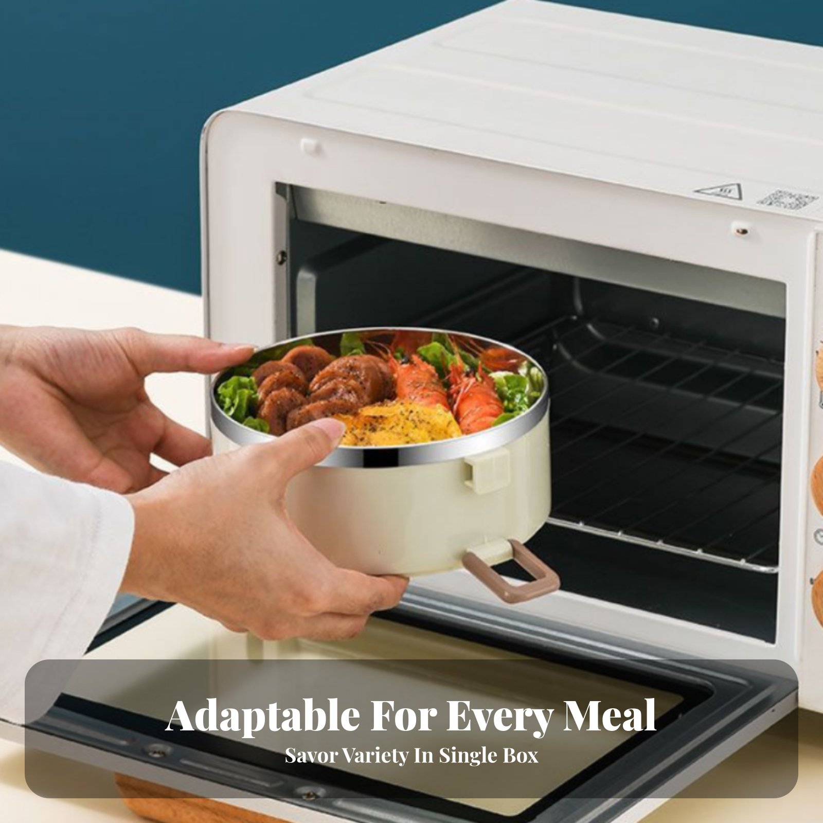 Stainless Steel Lunch Box, Mul - Stainless Bento Box reseña y precio