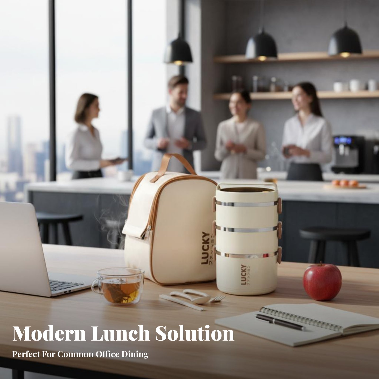 Stainless Steel Lunch Box, Mul - Stainless Bento Box reseña y precio