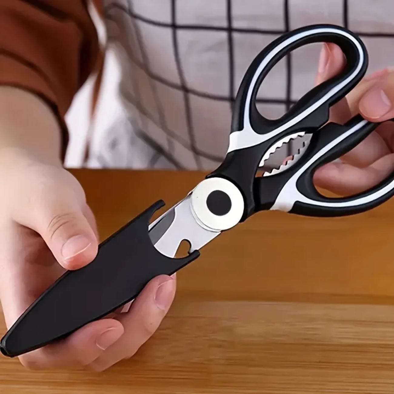 Multi-Purpose Kitchen Shears w - Meal Prep Cutting reseña y precio