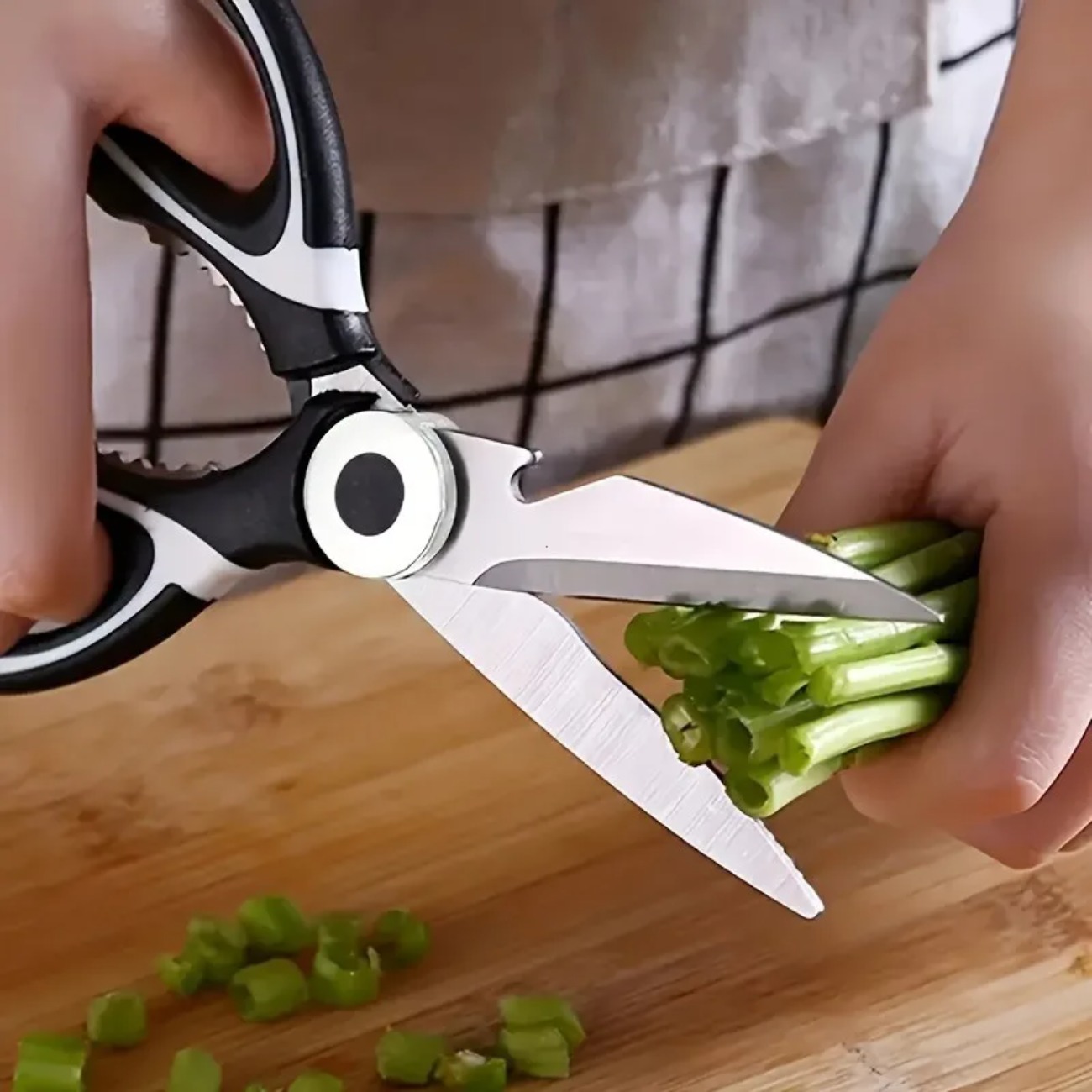 Multi-Purpose Kitchen Shears w - Meal Prep Cutting reseña y precio