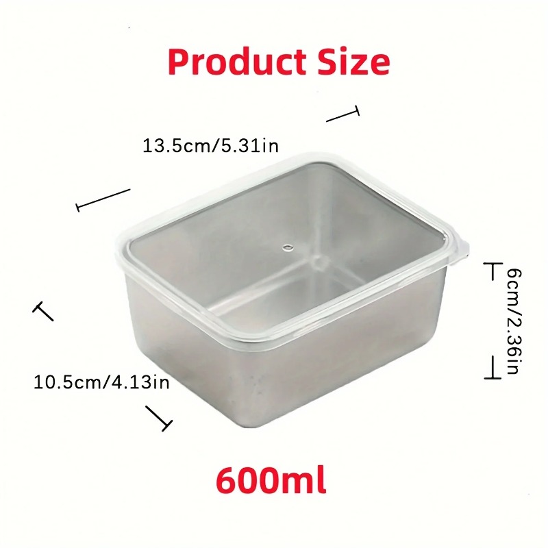 Stainless Steel Food Container - Meal Prep Gym reseña y precio