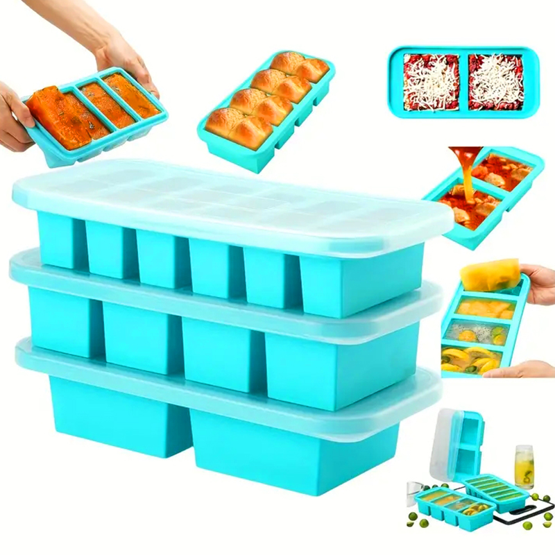 2 or 3-piece Silicone Freezer  - Meal Prep Chia Pudding reseña y precio