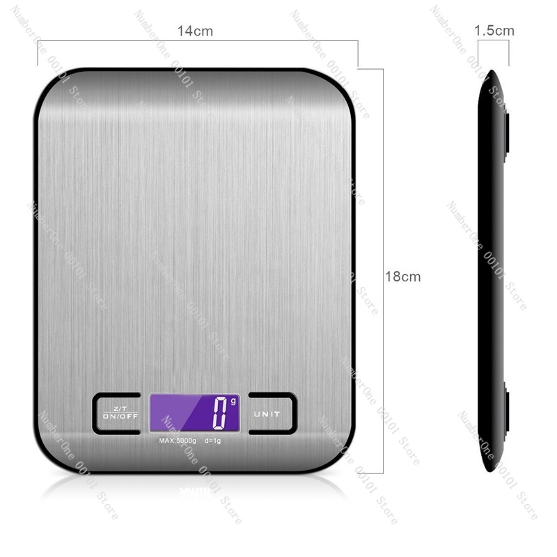 Rechargeable Stainless Steel D - Portion Scale Digital reseña y precio
