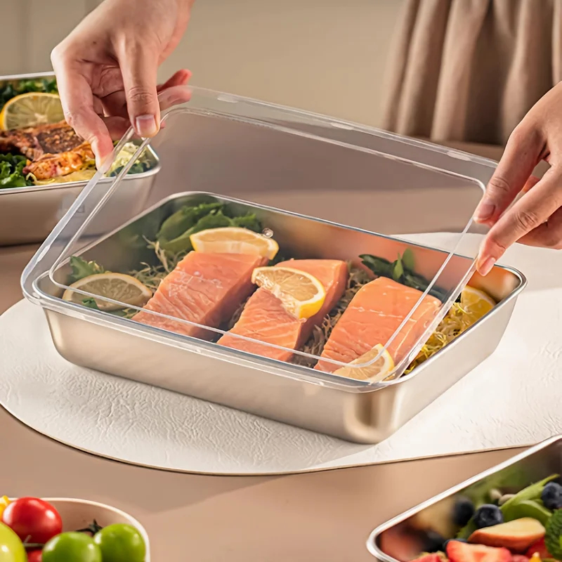 3pcs Stainless Steel Food Cont - Stainless Bento Box reseña y precio