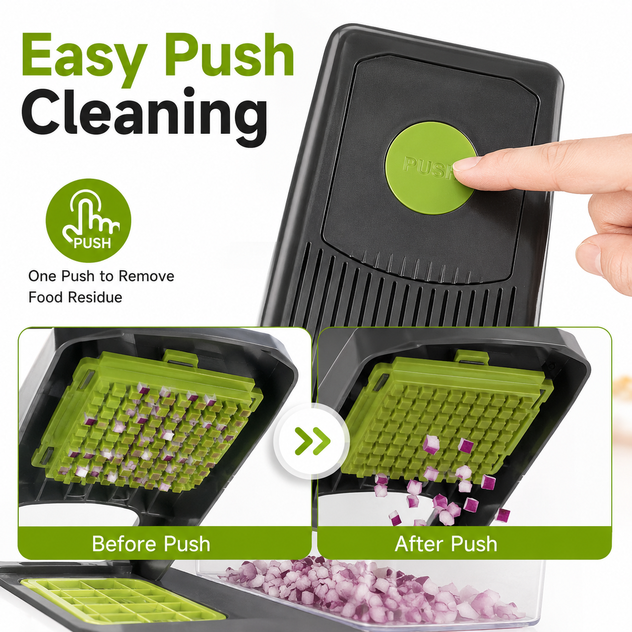 16-In-1 Vegetable Chopper Slic - Meal Prep Potatoes reseña y precio