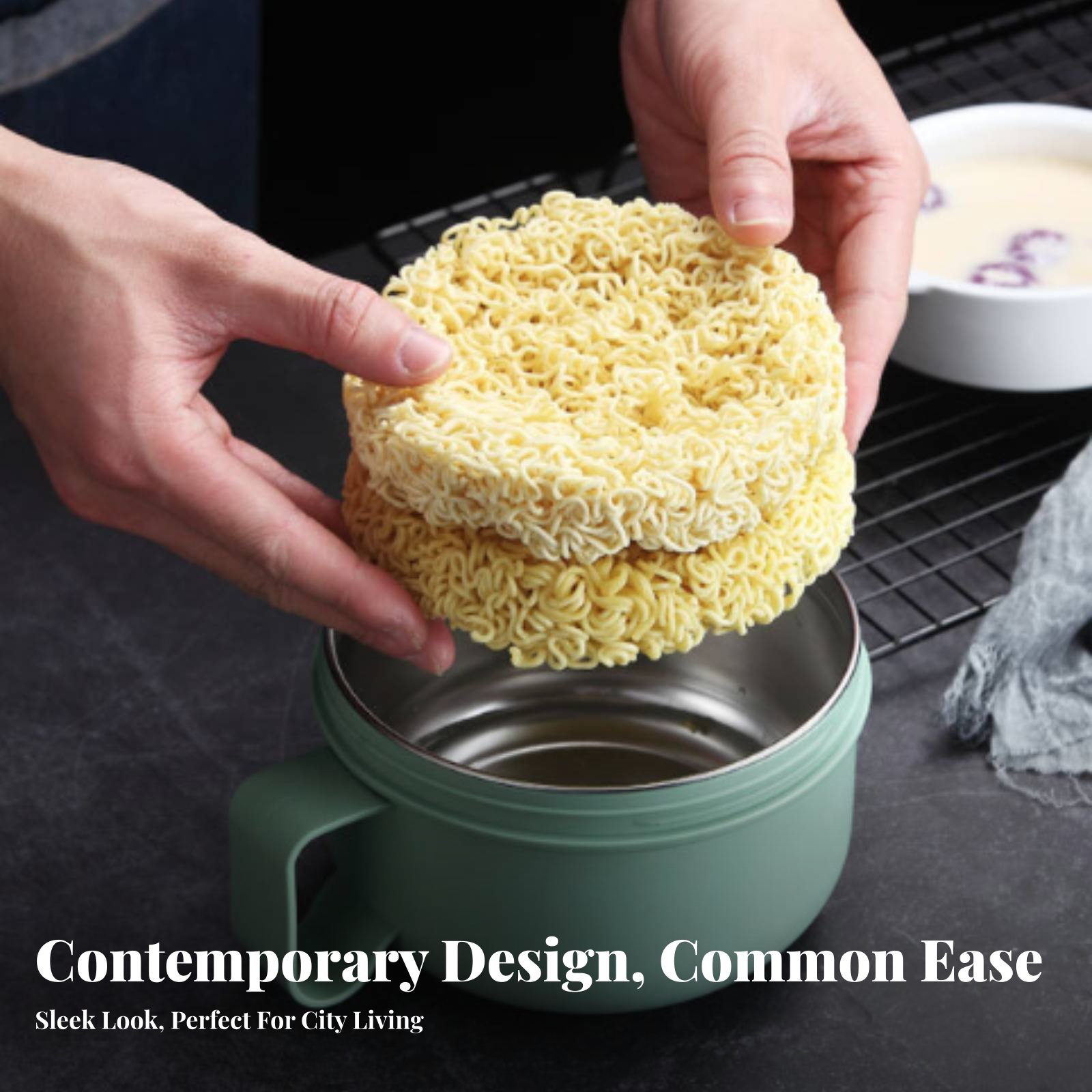 Instant Pasta Bowl, 304 Stainl - Stainless Bento Box reseña y precio