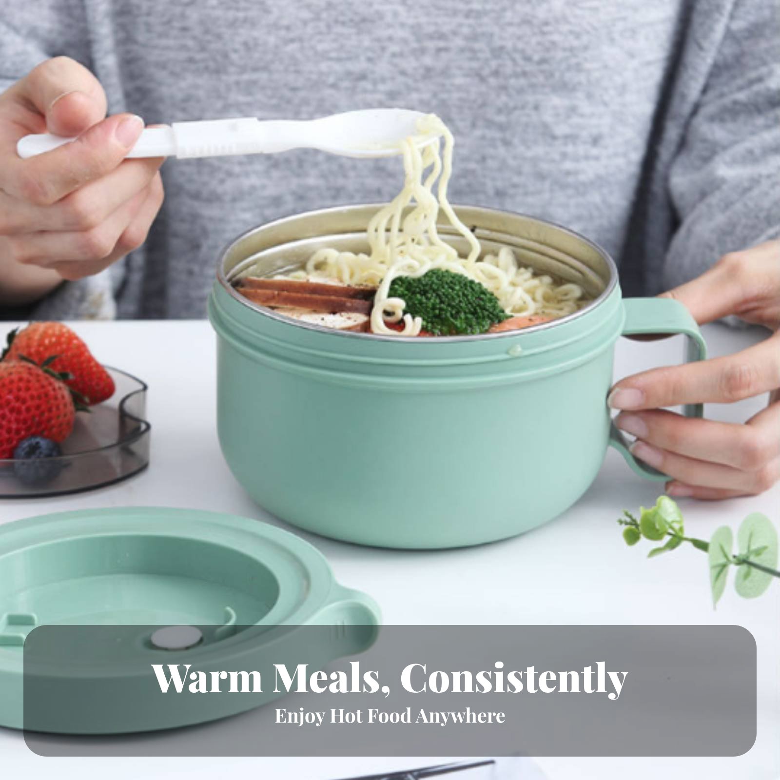 Instant Pasta Bowl, 304 Stainl - Stainless Bento Box reseña y precio