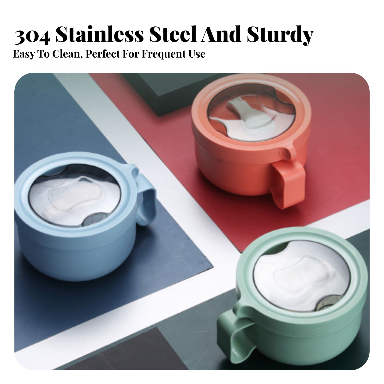 Instant Pasta Bowl, 304 Stainl - Stainless Bento Box reseña y precio
