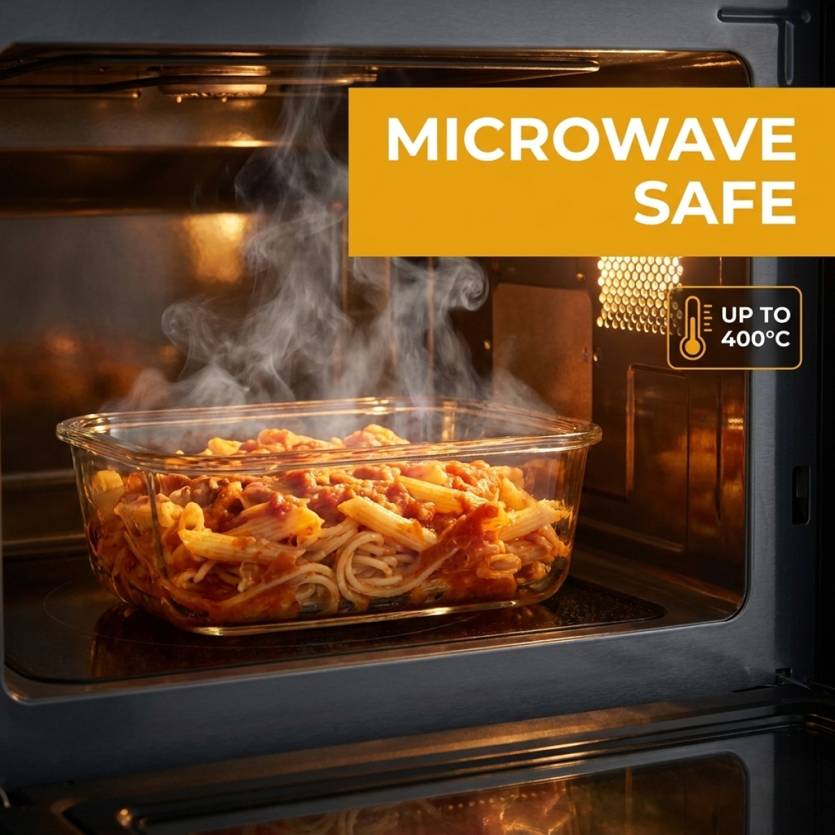 Rockblue Glass Bowl Set with L - Meal Prep Glass Containers Oven Safe reseña y precio