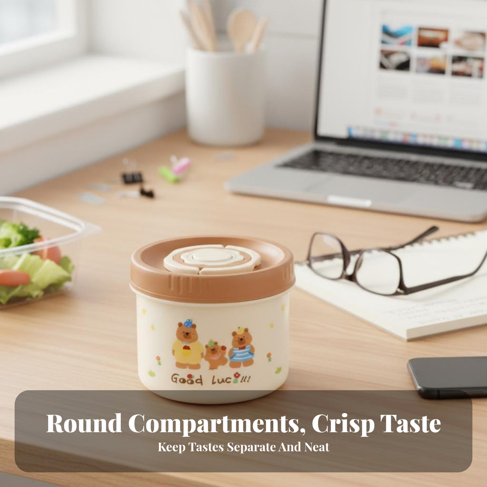 304 Stainless Steel Food Stora - Stainless Bento Box reseña y precio
