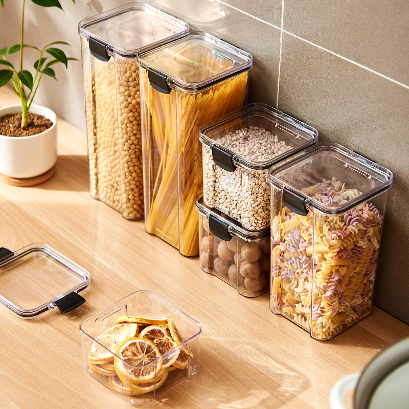 Sealed Jars Kitchen Grain Stor - Meal Prep Gym reseña y precio