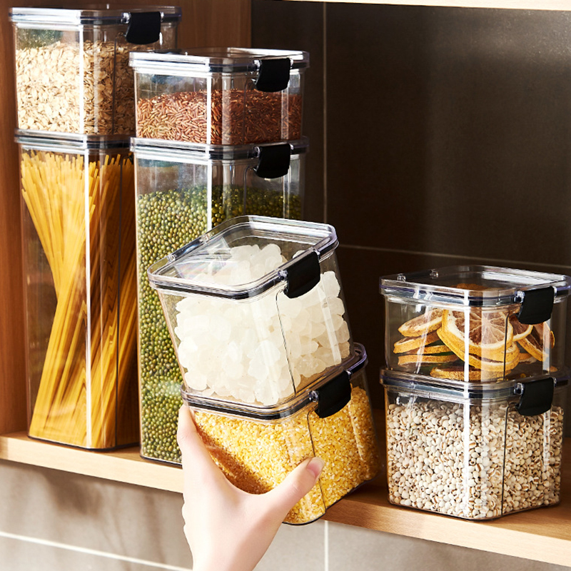 Sealed Jars Kitchen Grain Stor - Meal Prep Gym reseña y precio