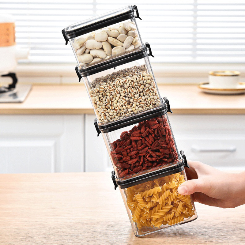 Sealed Jars Kitchen Grain Stor - Meal Prep Gym reseña y precio