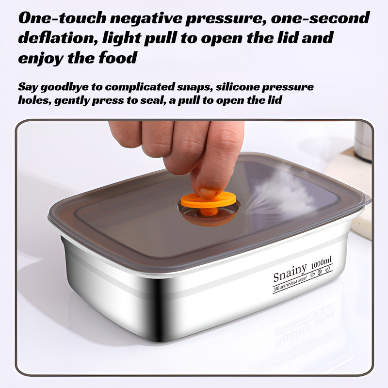 Premium Stainless Steel Food G - Meal Prep Korean reseña y precio