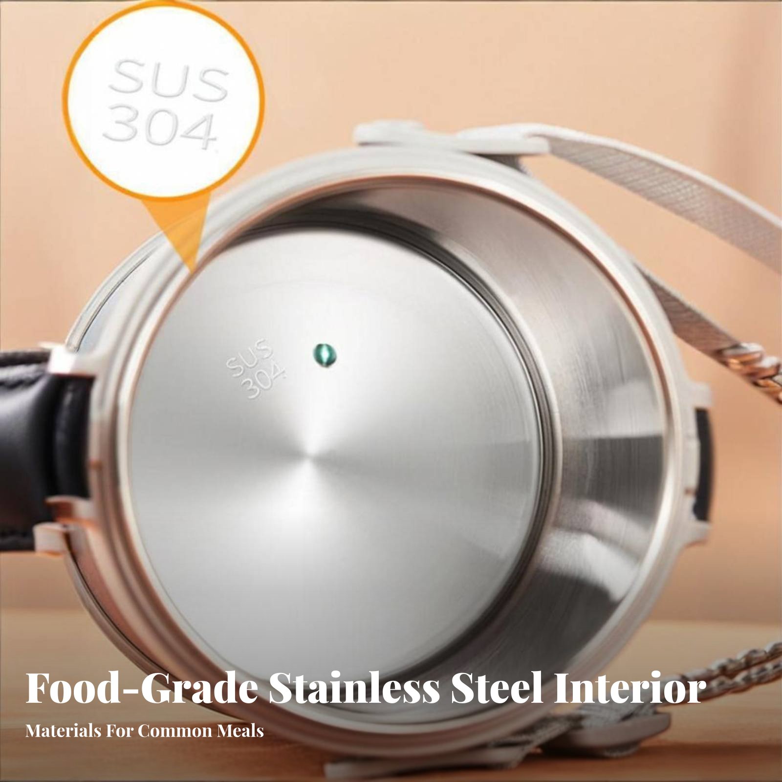 304 Stainless Steel Insulated  - Stainless Bento Box reseña y precio