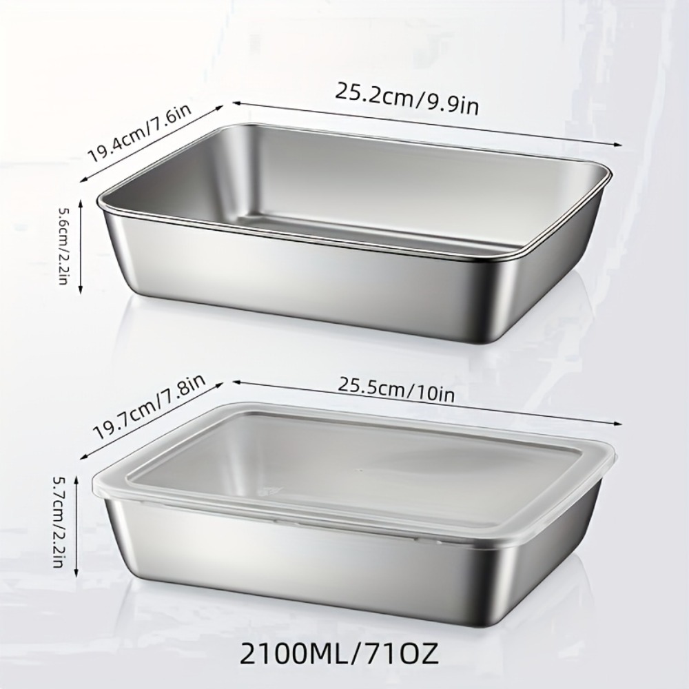 7-Piece Stainless Steel Food S - Meal Prep Gym reseña y precio