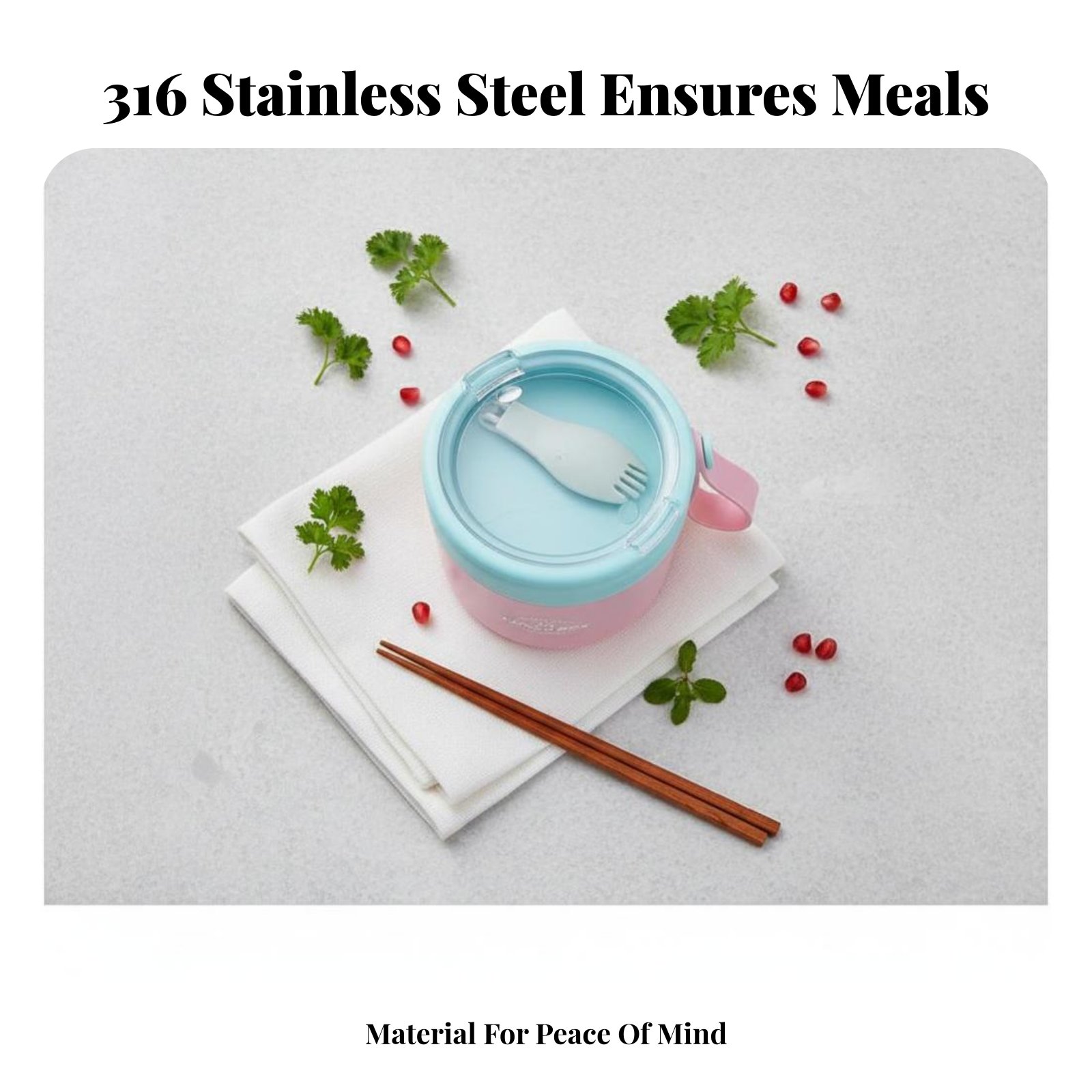 Portable Stainless Steel Lunch - Stainless Bento Box reseña y precio