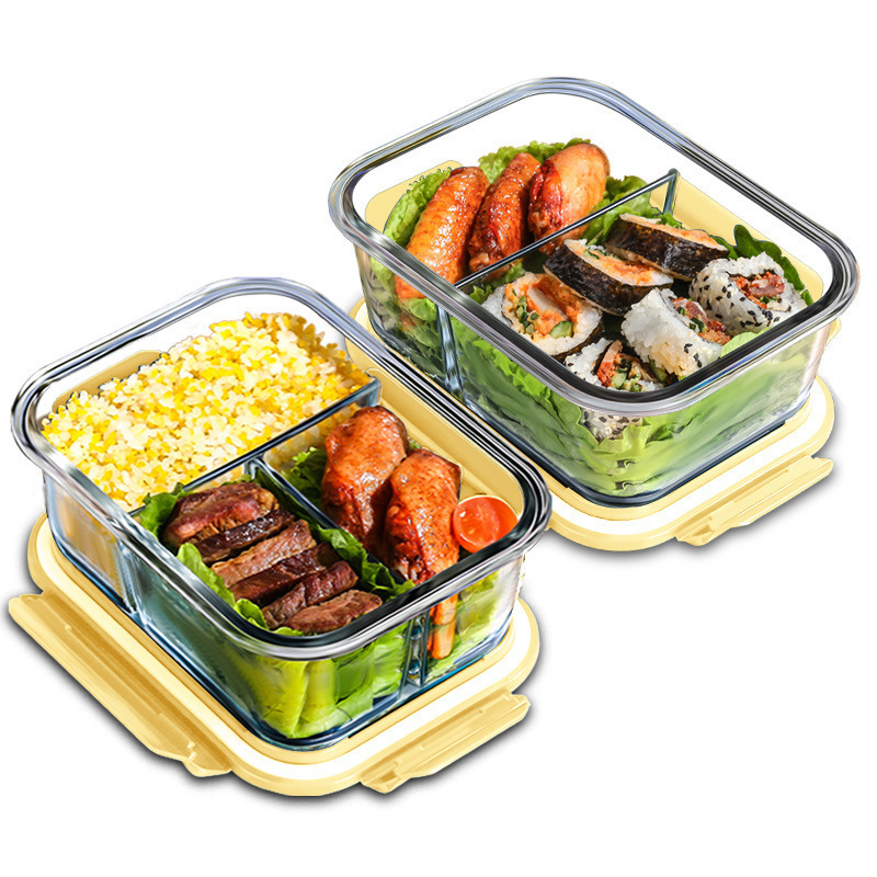 Glass Fresh-Keeping Box high B - Meal Prep Glass Containers Oven Safe reseña y precio